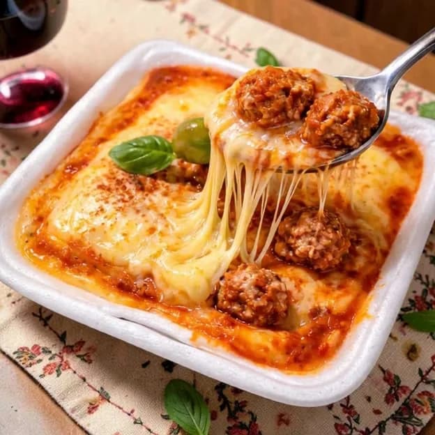 Almôndegas à parmegiana