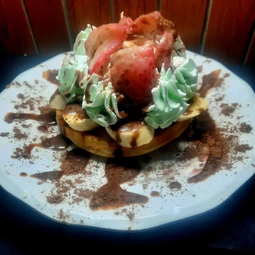 Waffle Banana Dream
